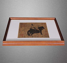 达拉特书画装裱配框服务案例